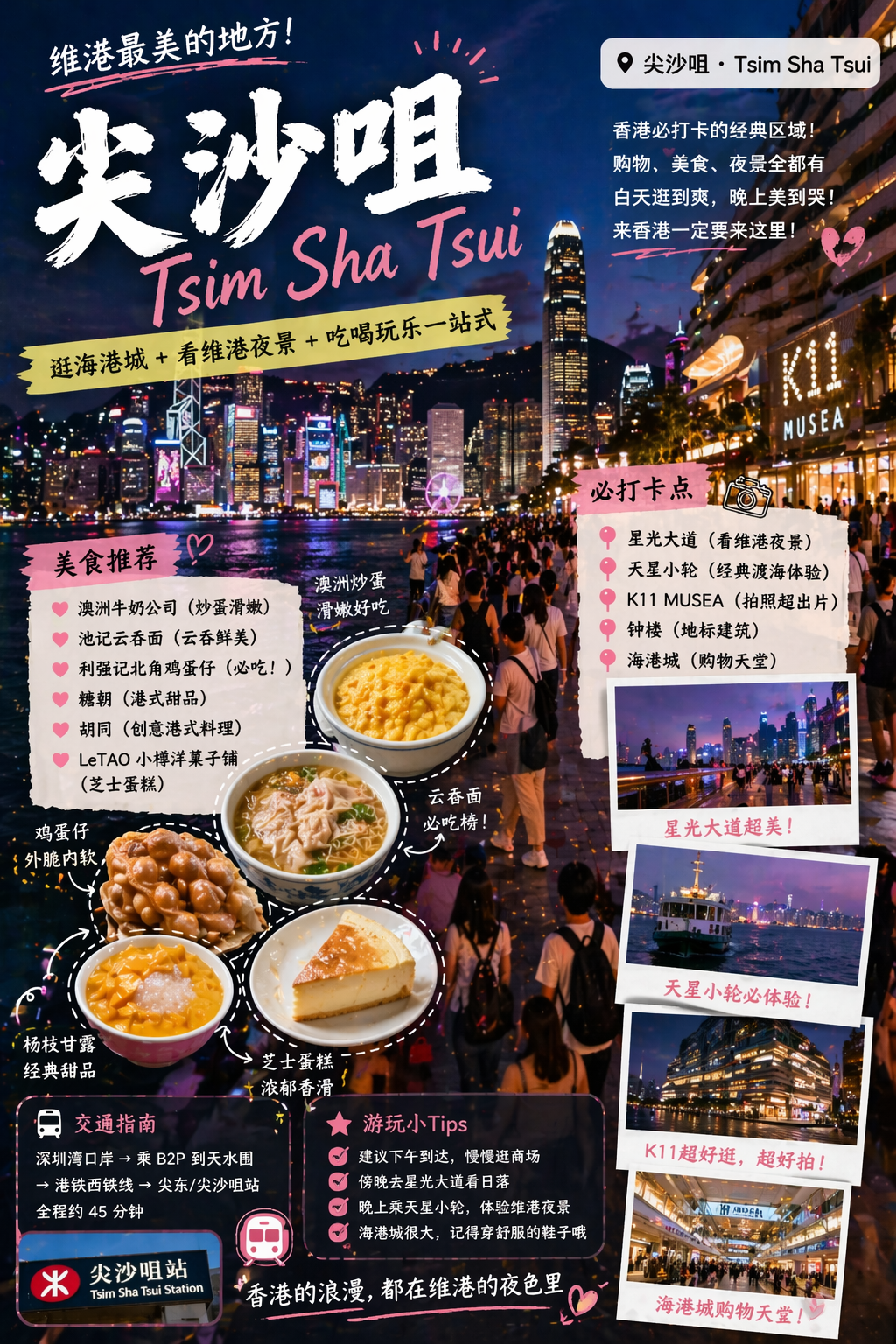 尖沙咀路线海报